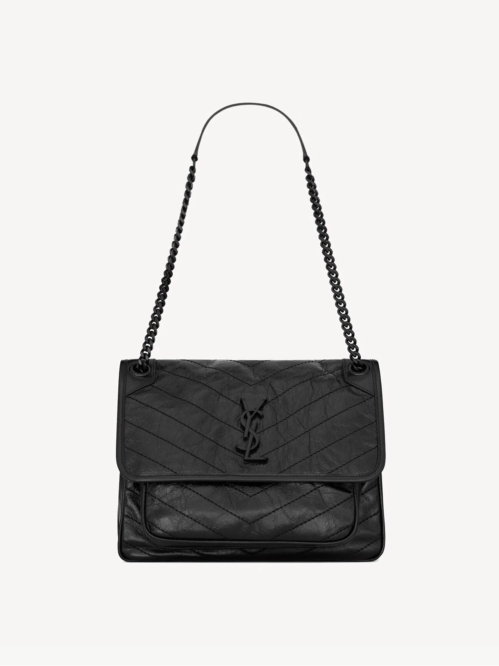 Saint Laurent Niki medium bag in vintage black